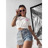BLUZKA T-SHIRT DAMSKI OVERSIZE OLAVOGA MYSTICAL ECRU