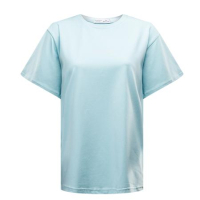 BLUZKA T-SHIRT DAMSKI OVERSIZE SKRZYDŁA OLAVOGA HOLD ON BLUE