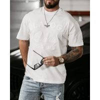 BLUZKA T-SHIRT MĘSKI OLAVOGA MEN BALE ECRU