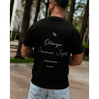 BLUZKA T-SHIRT MĘSKI OLAVOGA MEN BLUE HARMONY BLACK