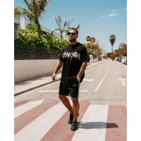 BLUZKA T-SHIRT MĘSKI OLAVOGA MEN CONVEX BLACK