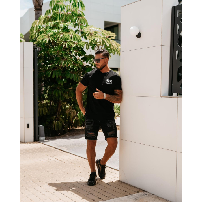 BLUZKA T-SHIRT MĘSKI OLAVOGA MEN ESKAL BLACK