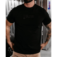 BLUZKA T-SHIRT MĘSKI OVERSIZE 3D OLAVOGA MEN VALOUR BLACK