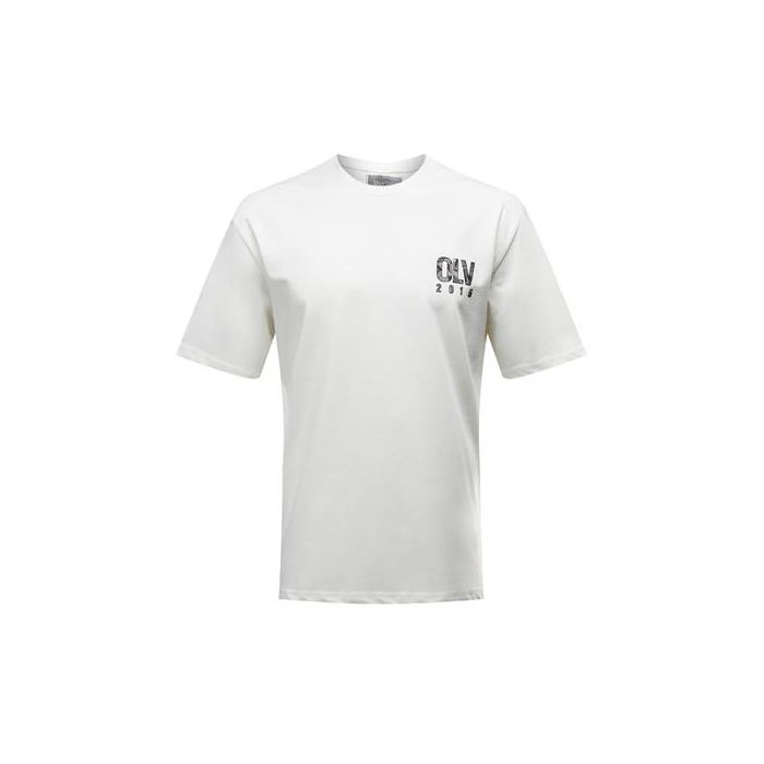 BLUZKA T-SHIRT MĘSKI OVERSIZE OLAVOGA MEN BAKAR ECRU