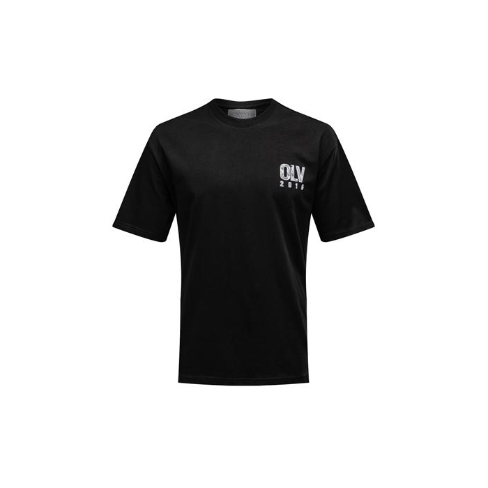 BLUZKA T-SHIRT MĘSKI OVERSIZE OLAVOGA MEN BAKAR BLACK