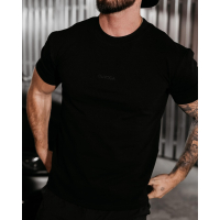 BLUZKA T-SHIRT MĘSKI OVERSIZE OLAVOGA MEN BERGO BLACK