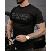 BLUZKA T-SHIRT MĘSKI OVERSIZE OLAVOGA MEN COELLO BLACK