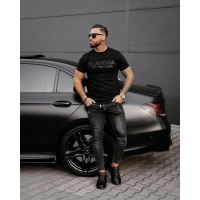 BLUZKA T-SHIRT MĘSKI OVERSIZE OLAVOGA MEN COELLO BLACK