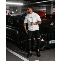 BLUZKA T-SHIRT MĘSKI OVERSIZE OLAVOGA MEN CONELI ECRU
