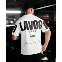 BLUZKA T-SHIRT MĘSKI OVERSIZE OLAVOGA MEN CONELI ECRU