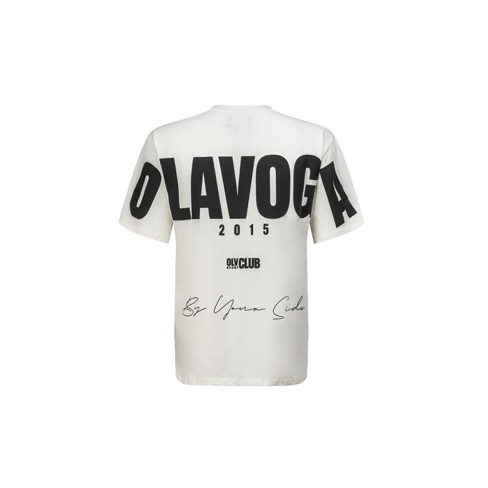 BLUZKA T-SHIRT MĘSKI OVERSIZE OLAVOGA MEN CONELI ECRU