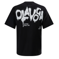 BLUZKA T-SHIRT MĘSKI OVERSIZE OLAVOGA MEN GOOSE BLACK