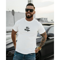 BLUZKA T-SHIRT MĘSKI OVERSIZE OLAVOGA MEN GRAFFITI GROOVE ECRU