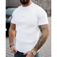BLUZKA T-SHIRT MĘSKI OVERSIZE OLAVOGA MEN MORON ECRU