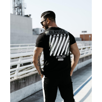 BLUZKA T-SHIRT MĘSKI OVERSIZE OLAVOGA MEN SLEEK BLACK