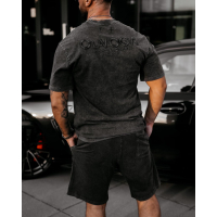 BLUZKA T-SHIRT MĘSKI OVERSIZE OLAVOGA MEN XATO BLACK