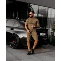 BLUZKA T-SHIRT MĘSKI OVERSIZE OLAVOGA MEN XATO KHAKI
