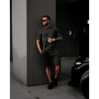 BLUZKA T-SHIRT MĘSKI OVERSIZE OLAVOGA MEN XATO BLACK