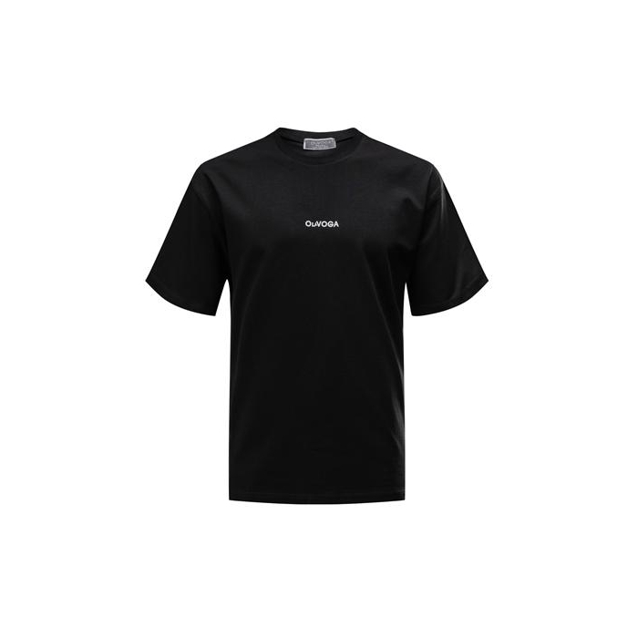 BLUZKA T-SHIRT MĘSKI OVERSIZE PRINT OLAVOGA MEN GREAK BLACK