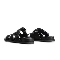 BUTY DAMSKIE KLAPKI OLAVOGA SHOES DUOTONE BLACK