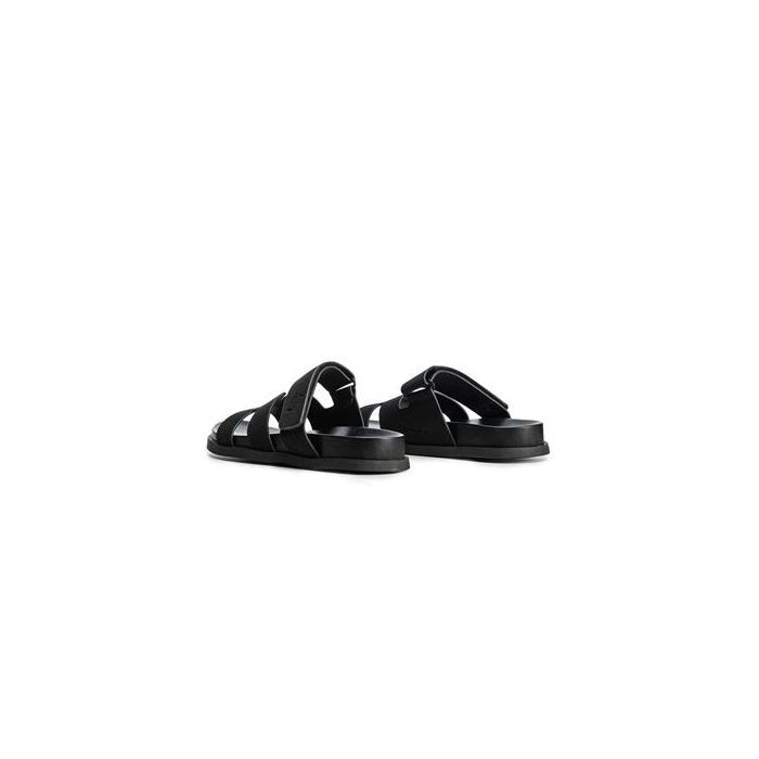 BUTY DAMSKIE KLAPKI OLAVOGA SHOES DUOTONE BLACK