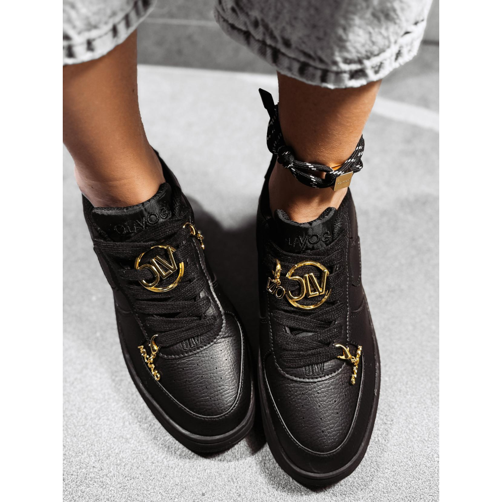 BUTY DAMSKIE SNEAKERSY OLAVOGA SHOES HELLY BLACK