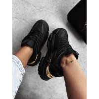 BUTY DAMSKIE SNEAKERSY OLAVOGA SHOES SHINE BLACK