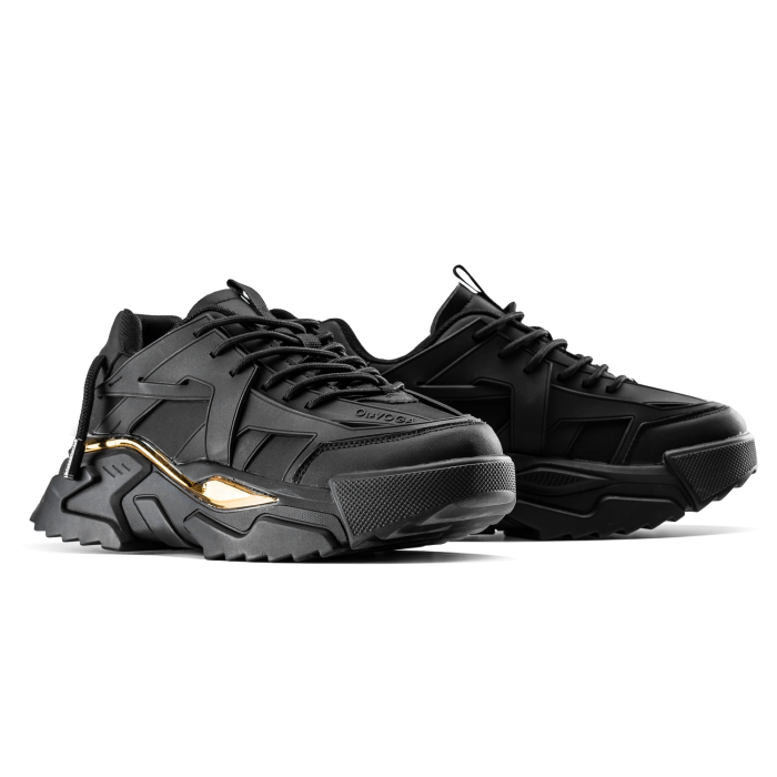 BUTY DAMSKIE SNEAKERSY OLAVOGA SHOES SHINE BLACK