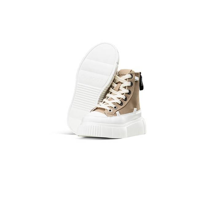 BUTY DAMSKIE SNEAKERSY TRAMPKI OLAVOGA SHOES DAZZLE BEIGIE