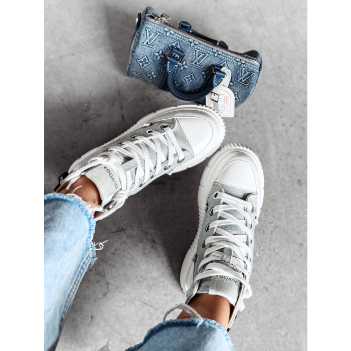 BUTY DAMSKIE SNEAKERSY TRAMPKI OLAVOGA SHOES DAZZLE JEANS