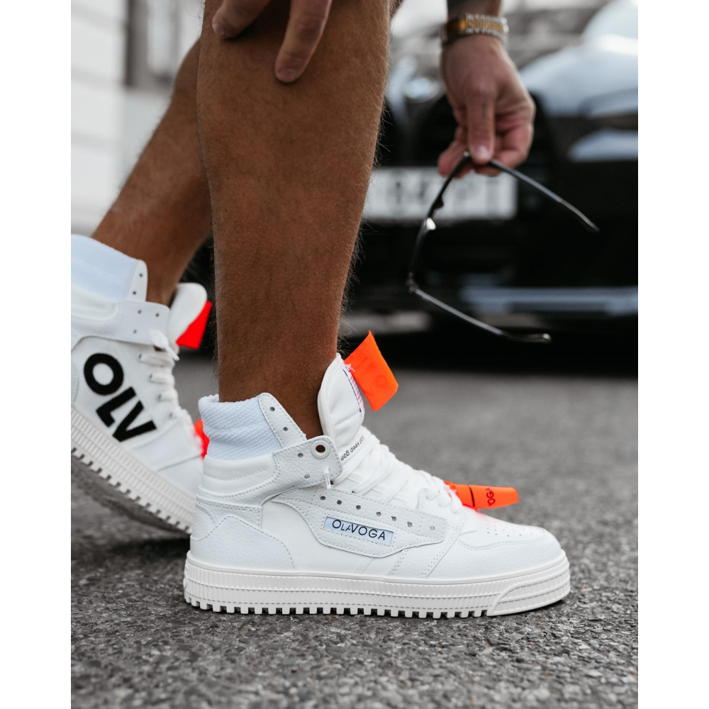 BUTY MĘSKIE OLAVOGA MEN SHOES HYPER WHITE