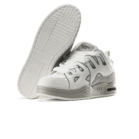 BUTY MĘSKIE SNEAKERSY NA GRUBSZEJ PODESZWIE OLAVOGA MEN SHOES AUTHENTIC WHITE