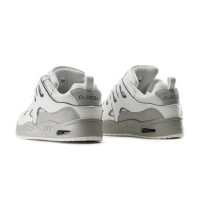 BUTY MĘSKIE SNEAKERSY NA GRUBSZEJ PODESZWIE OLAVOGA MEN SHOES AUTHENTIC WHITE