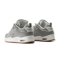 BUTY MĘSKIE SNEAKERSY NA GRUBSZEJ PODESZWIE OLAVOGA MEN SHOES AUTHENTIC GRAY