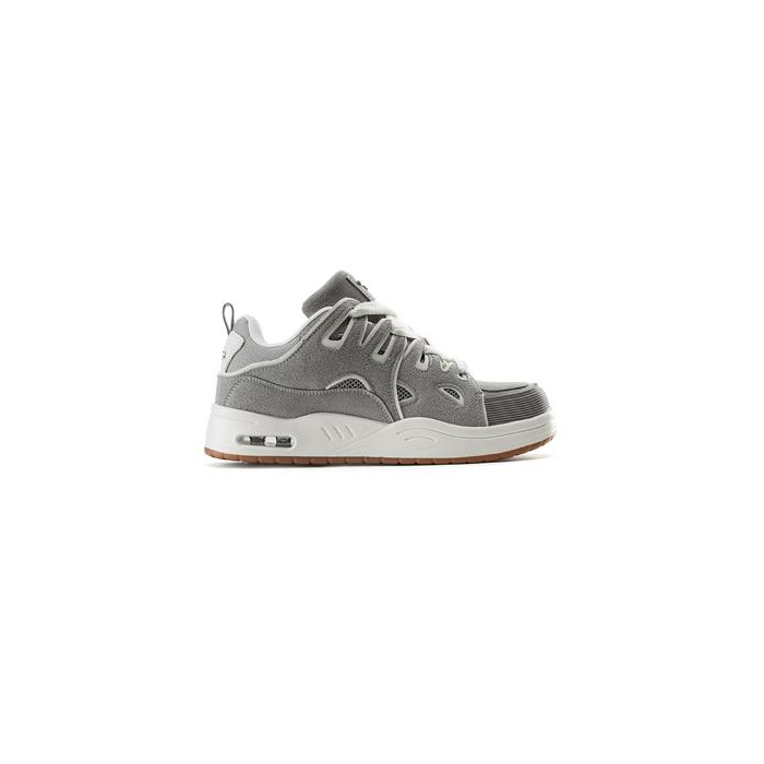 BUTY MĘSKIE SNEAKERSY NA GRUBSZEJ PODESZWIE OLAVOGA MEN SHOES AUTHENTIC GRAY