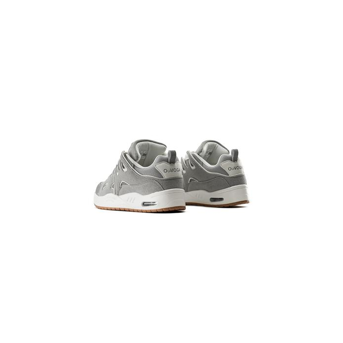 BUTY MĘSKIE SNEAKERSY NA GRUBSZEJ PODESZWIE OLAVOGA MEN SHOES AUTHENTIC GRAY
