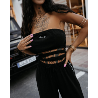 KOMPLET DAMSKI HAFT OLAVOGA CARAWAY BLACK