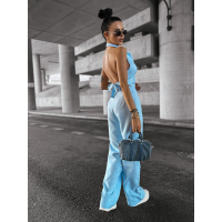 KOMPLET DAMSKI WIĄZANY OLAVOGA NICE BLUE