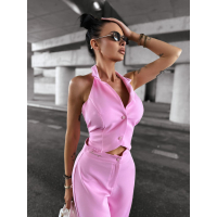 KOMPLET DAMSKI WIĄZANY OLAVOGA NICE PINK