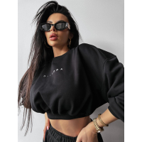 KOMPLET DRES BAWEŁNIANY DAMSKI OLAVOGA TIPSY BLACK