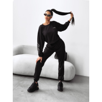 KOMPLET DRES DAMSKI HAFT OLAVOGA BRANCH BLACK