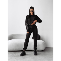KOMPLET DRES DAMSKI HAFT OLAVOGA BRANCH BLACK