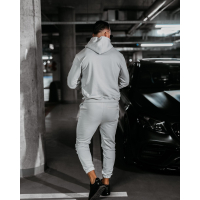 KOMPLET DRES MĘSKI BAWEŁNIANY OLAVOGA MEN KAMIKAZE GRAY
