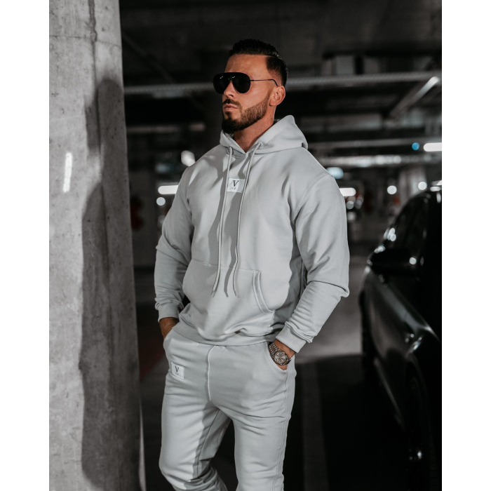 KOMPLET DRES MĘSKI BAWEŁNIANY OLAVOGA MEN KAMIKAZE GRAY