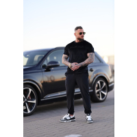 KOMPLET DRES MĘSKI WELUROWY OLAVOGA MEN PIFFLE BLACK