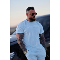 KOMPLET DRES MĘSKI WELUROWY OLAVOGA MEN PIFFLE BLUE