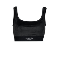 KOMPLET DRES WELUROWY 3 CZĘŚĆIOWY GUMA OLAVOGA TRES BLACK