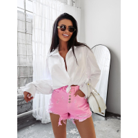 KOSZULA DAMSKA OVERSIZE OLAVOGA WONDER WHITE