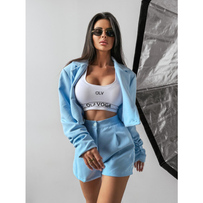 SPODENKI ELEGANCKIE HAFT OLAVOGA TINTO BLUE