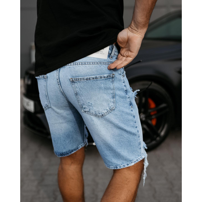 SPODENKI JEANSOWE MĘSKIE KRÓTKIE OLAVOGA MEN CANYON JEANS